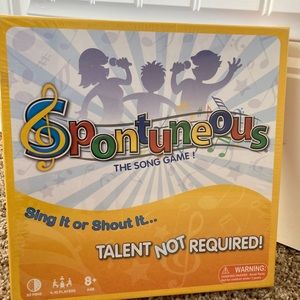 Spontuneous board game. Brand new factory shrink wrapped.